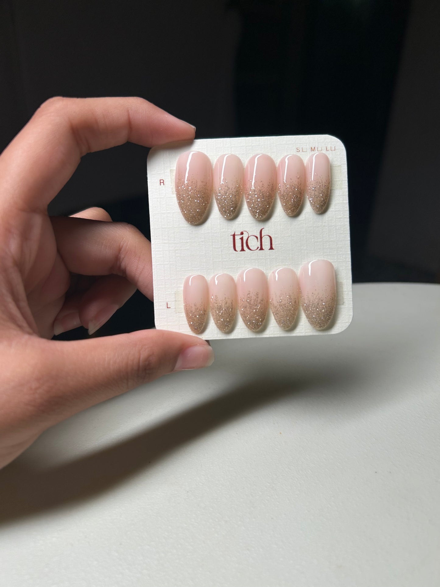 Golden Glitter Splash